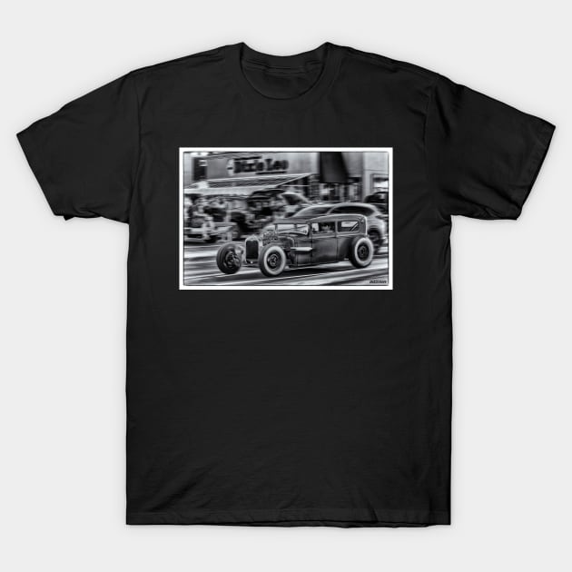 1930 Ford Model A Tudor Sedan T-Shirt by kenmo